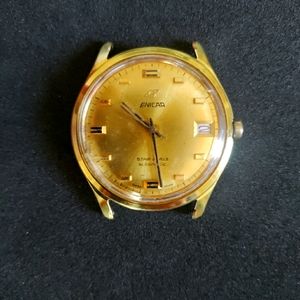 Rare ENICAR 60's Ocean Pearl Star Jewels "Ultrasonic" Auto AR1145 cal- 144.39.06